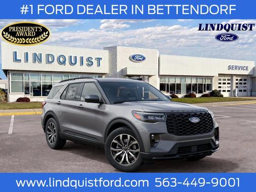 Carbonized Gray Metallic 2027 Ford Explorer ST-Line