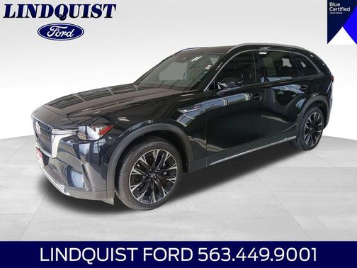 Jet Black Mica 2025 Mazda CX-90 PHEV Premium Plus