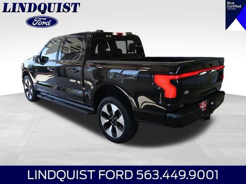 AGATE BLACK METALLIC 2024 Ford F-150 Lightning Platinum