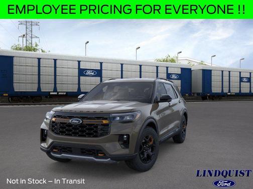 Marsh Gray 2026 Ford Explorer Tremor