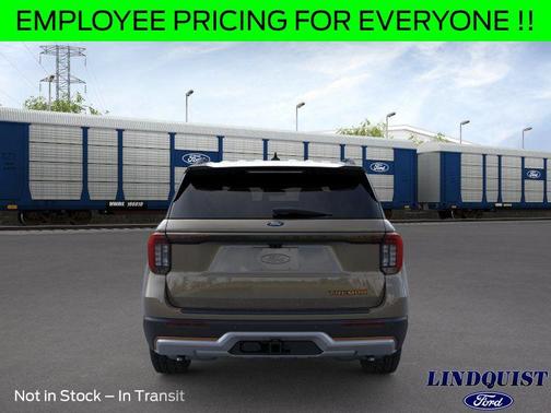 Marsh Gray 2026 Ford Explorer Tremor