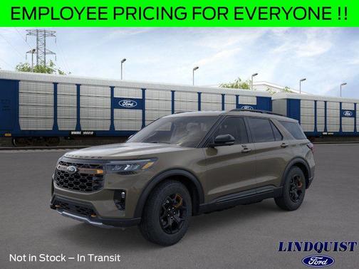 Marsh Gray 2026 Ford Explorer Tremor