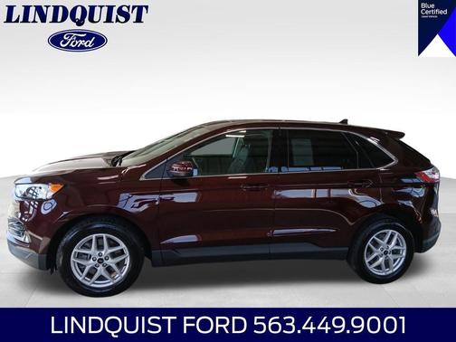 BURGUNDY VELVET MET TINT CC 2024 Ford Edge SEL