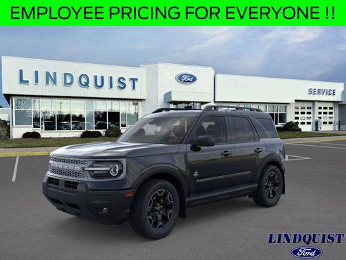 SHADOW BLACK 2025 Ford Bronco Sport Outer Banks
