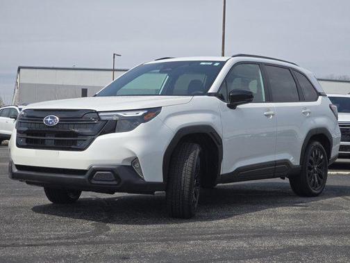 Crystal White Pearl 2026 Subaru Forester Sport