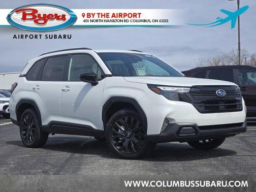 Crystal White Pearl 2026 Subaru Forester Sport