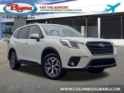 Crystal White Pearl 2023 Subaru Forester Premium