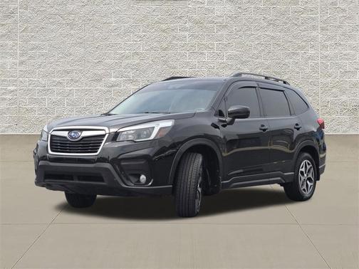 Crystal Black Silica 2021 Subaru Forester Premium