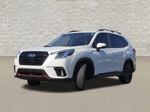 Crystal White Pearl 2023 Subaru Forester Sport