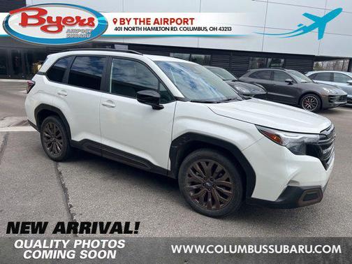 Crystal White Pearl 2025 Subaru Forester Sport