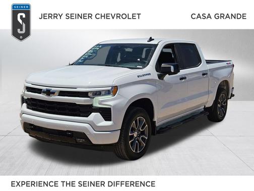 Summit White 2024 Chevrolet Silverado 1500 RST