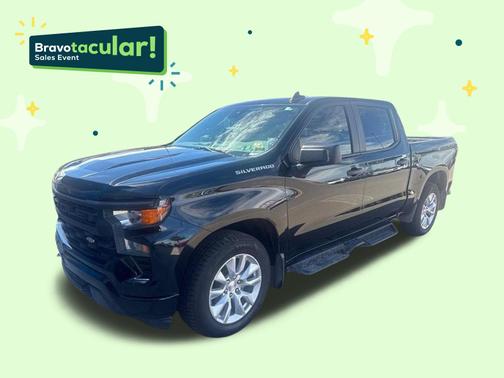 Black 2022 Chevrolet Silverado 1500 Custom