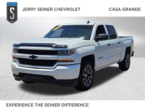 Summit White 2018 Chevrolet Silverado 1500 Custom