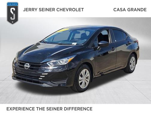 Super Black 2024 Nissan Versa 1.6 S