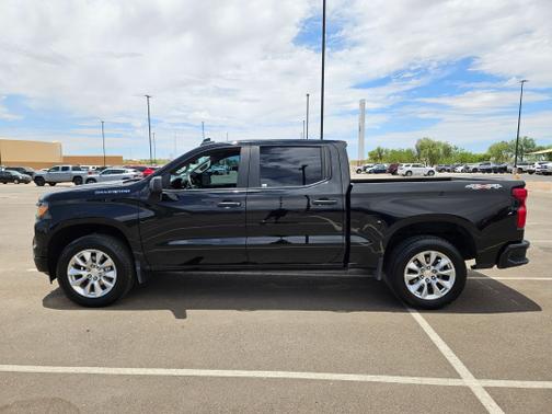 Black 2025 Chevrolet Silverado 1500 Custom