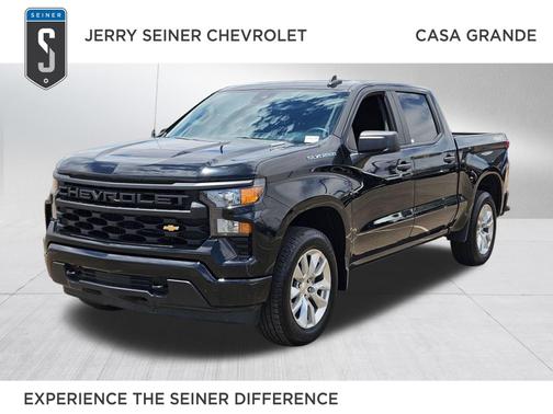 Black 2025 Chevrolet Silverado 1500 Custom