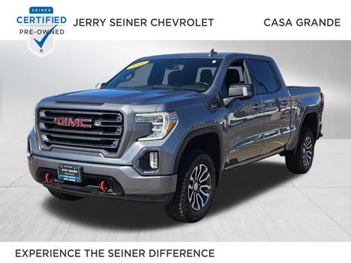 Satin Steel Metallic 2021 GMC Sierra 1500 AT4