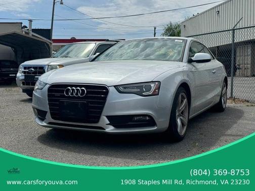 Silver 2014 Audi A5 2.0T Premium Plus