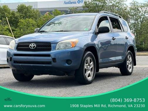 Blue 2007 Toyota RAV4 Sport