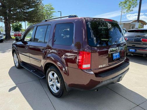 Maroon 2012 Honda Pilot EX-L