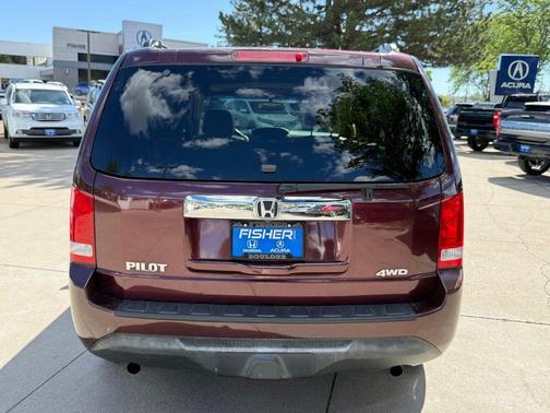 Maroon 2012 Honda Pilot EX-L