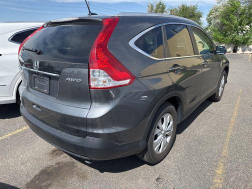 Gray 2013 Honda CR-V EX-L