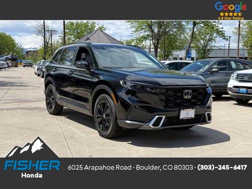 Black 2026 Honda CR-V Hybrid Sport Touring
