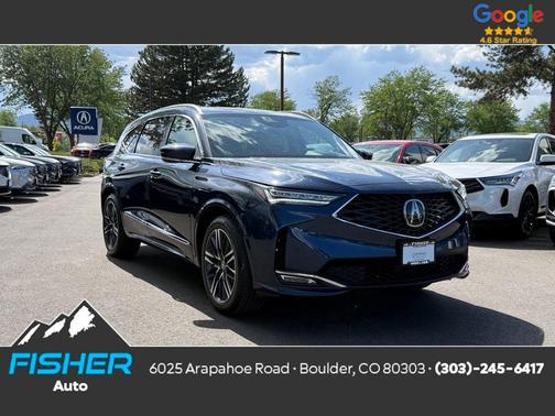 Fathom Blue Pearl 2026 Acura MDX Advance Package
