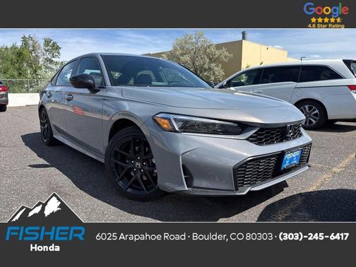 Gray 2026 Honda Civic Hybrid