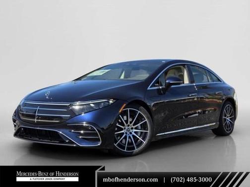 Nautical Blue Metallic 2026 Mercedes-Benz EQS 450 Base 4MATIC