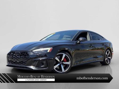 Mythos Black Metallic 2023 Audi A5 45 S line Prestige
