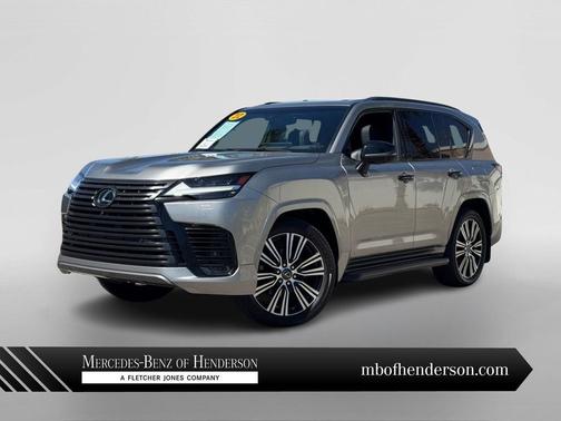 Atomic Silver 2022 Lexus LX 600 Luxury