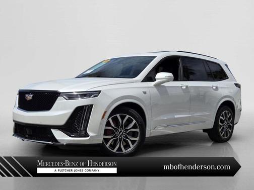 White 2023 Cadillac XT6 Sport AWD