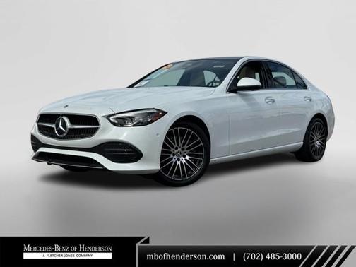 MANUFAKTUR Moonlight White Metallic 2024 Mercedes-Benz C-Class C 300
