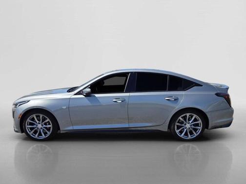 Silver 2024 Cadillac CT5 Sport RWD