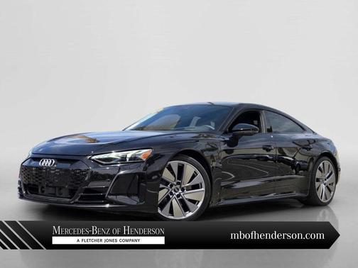 Mythos Black Metallic 2022 Audi e-tron GT Prestige