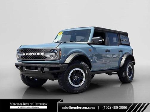 Blue 2021 Ford Bronco Base