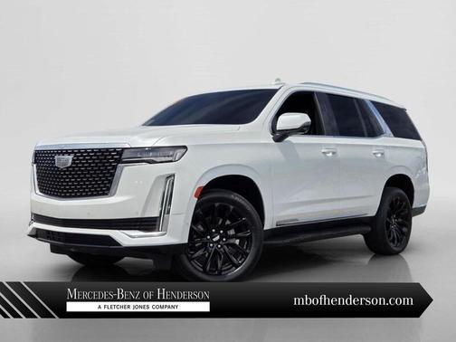 White 2022 Cadillac Escalade Premium Luxury