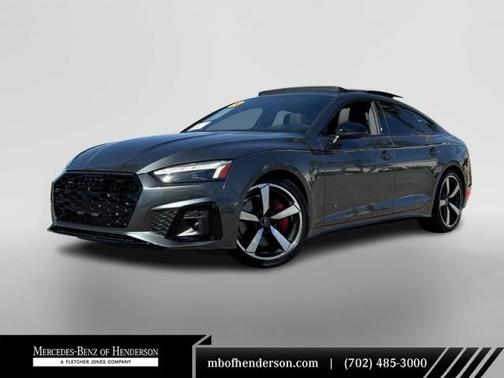 Daytona Gray Pearl Effect 2024 Audi A5 Sportback S line Prestige