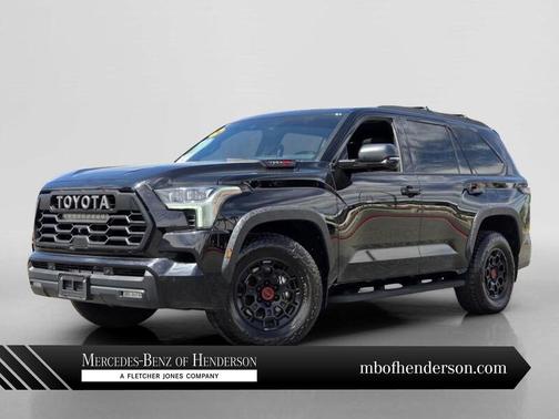 Black 2024 Toyota Sequoia TRD Pro