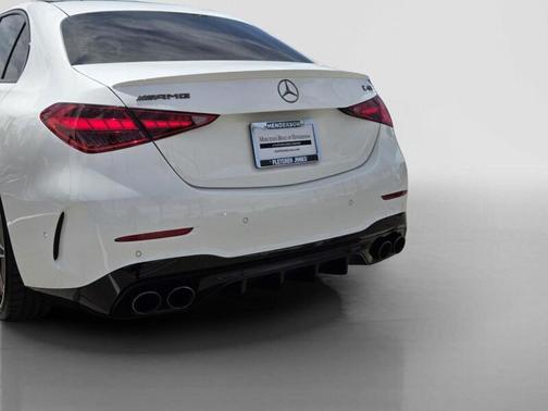 Polar White 2023 Mercedes-Benz AMG C 43 Base 4MATIC