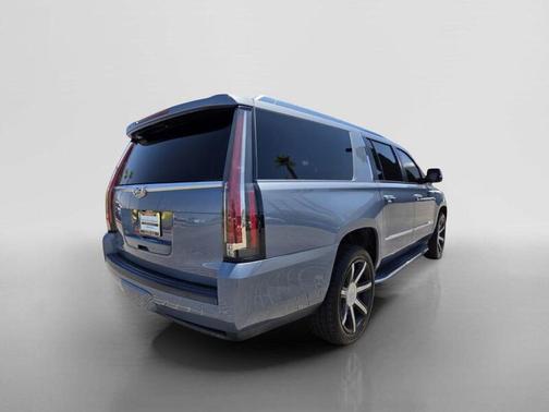 Gray 2016 Cadillac Escalade ESV Luxury