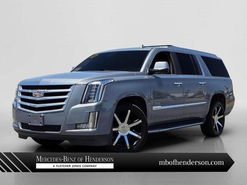 Gray 2016 Cadillac Escalade ESV Luxury