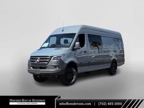 Blue Gray 2026 Mercedes-Benz Sprinter 2500 170 WB High Roof Extended Cargo