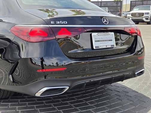 Black 2026 Mercedes-Benz E-Class E 350 4MATIC