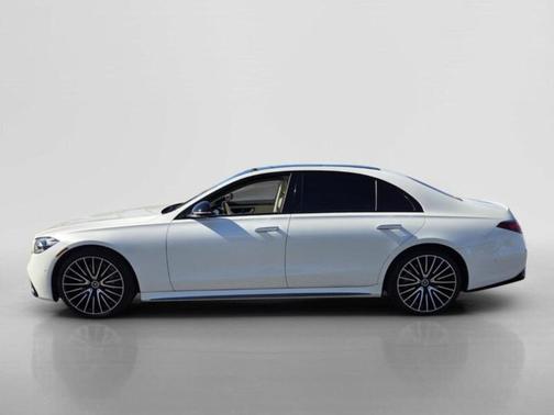 Diamond White 2023 Mercedes-Benz S-Class S 580 4MATIC