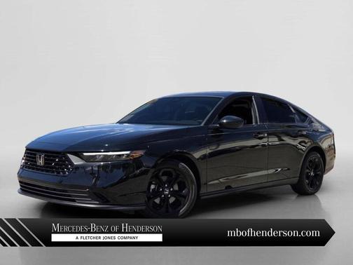 Black 2025 Honda Accord SE