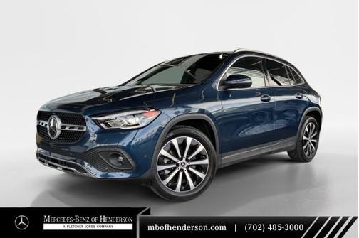 Denim Blue Metallic 2021 Mercedes-Benz GLA 250 Base