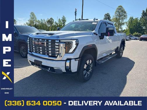 White 2024 GMC Sierra 2500 Denali