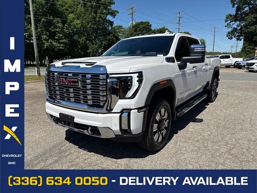 White 2024 GMC Sierra 2500 Denali